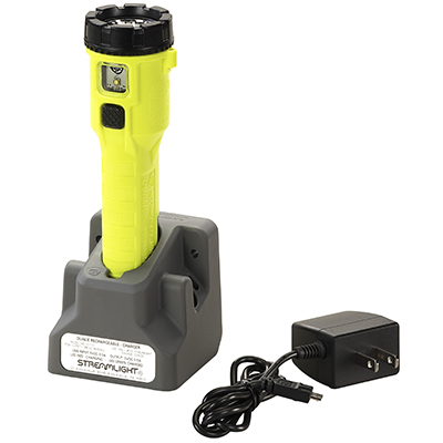 Dualie Rechargeable Flashlight - Multi Function and Safe Yellow Torch Charging