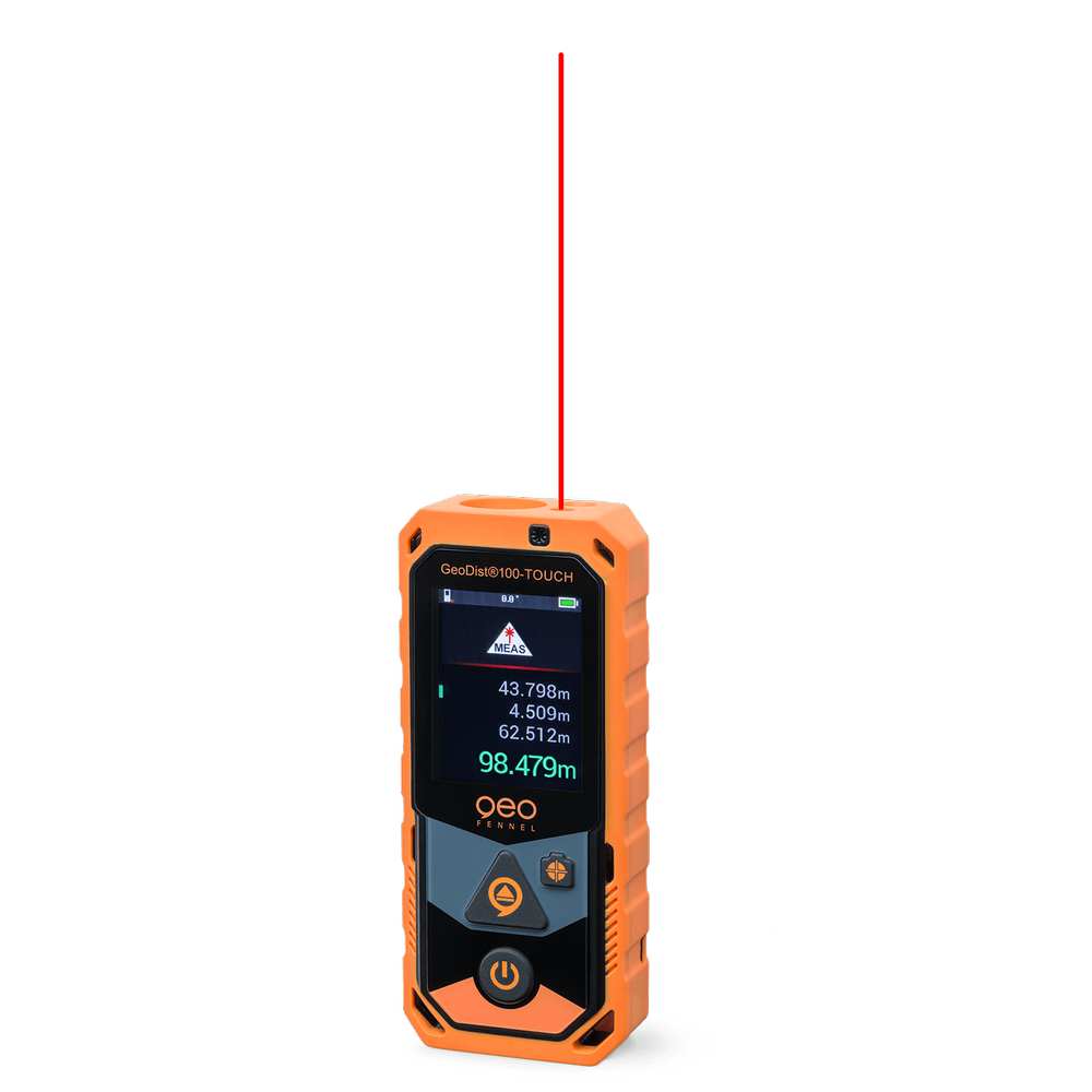 GeoDist 100-TOUCH Digital Laser Distance Meter Area Volume Measurements 1