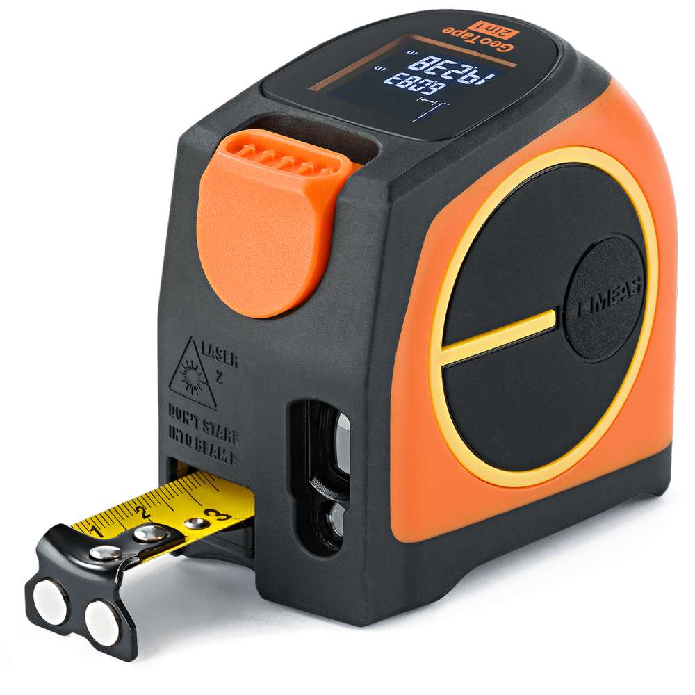 GeoTape 2in1 Laser Distance Meter Front Main View