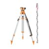 N 32-Set Elevating Tripod & Levelling Staff