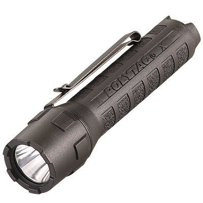 Polytac X USB Polytac X Flashlight-600 Lumen Tactical Flashlight Black