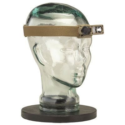 Sidewinder Compact Hands-Free Light or Headlamp with Heads trap on Head
