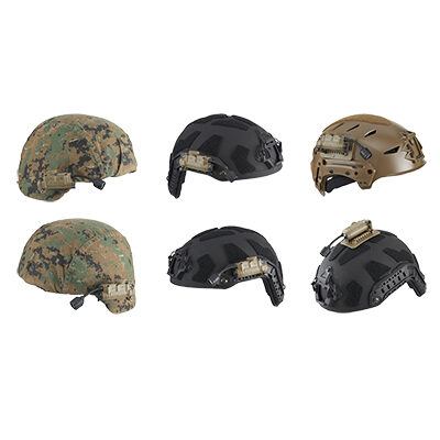 Sidewinder Stalk Military Helmet Headlamp Positions