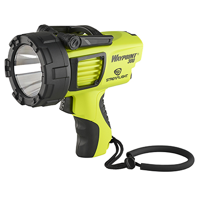 Waypoint 300 Rechargeable Spotlight Green Side View